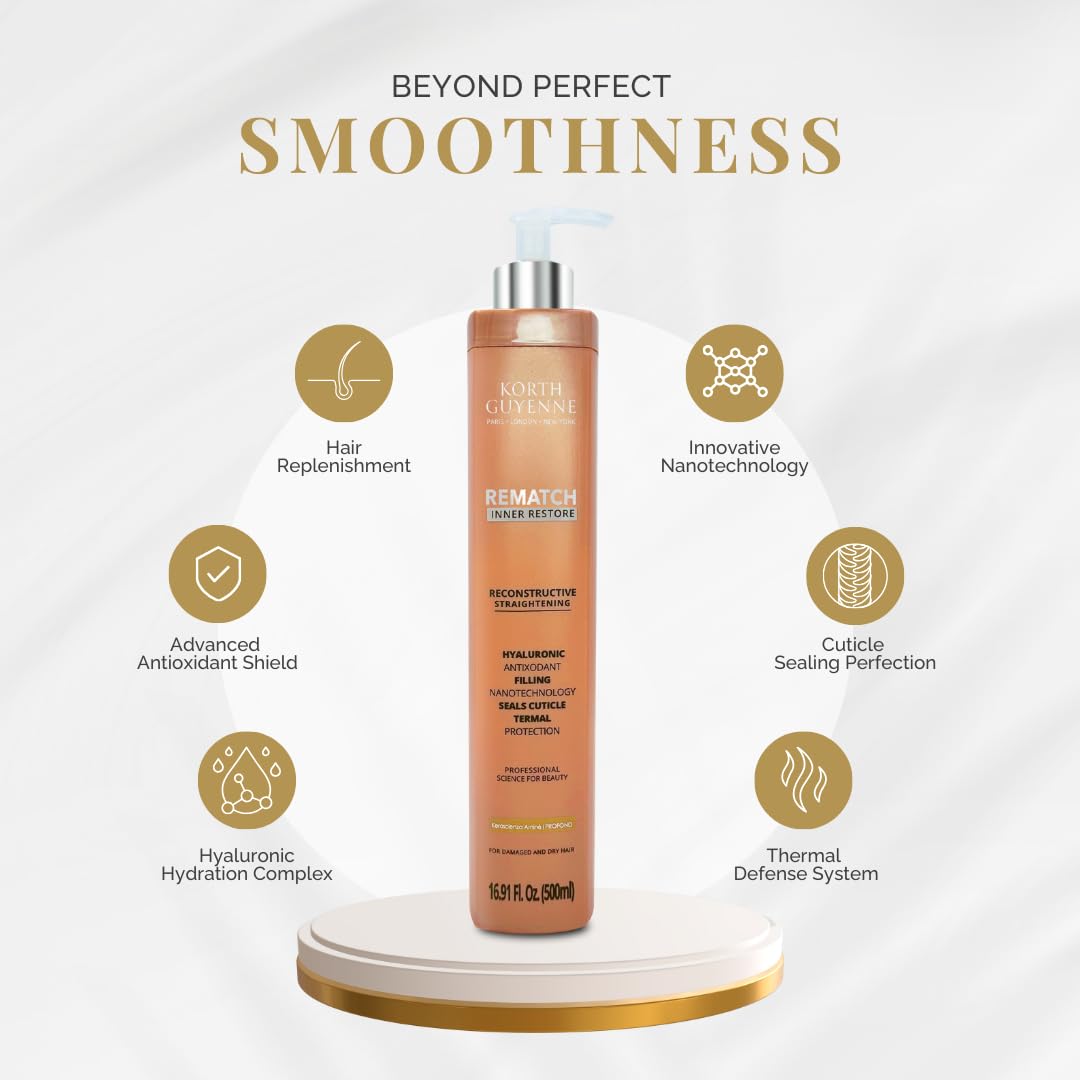 Korth Guyenne Smoothing Rematch Inner Restore Professional Hyaluronic Acid 500ml/16.91 fl.oz