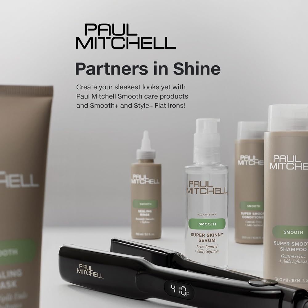 Paul Mitchell Gloss Drops Shine Serum, Frizz-Free Polish, Brilliant Shine, For Medium To Coarse Hair