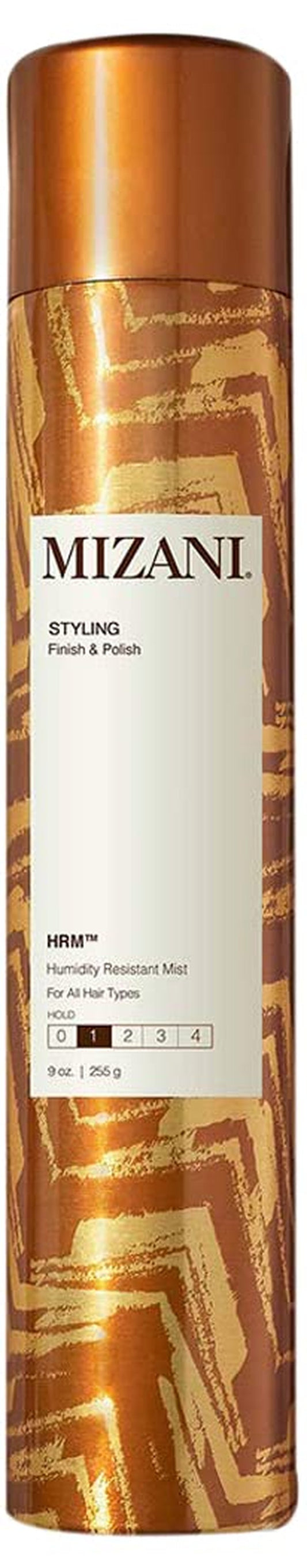 Mizani Styling HRM Humidity Resistant Spray - Helps Prevent Breakage From Heat Damage, Light Hold For All Hair Types