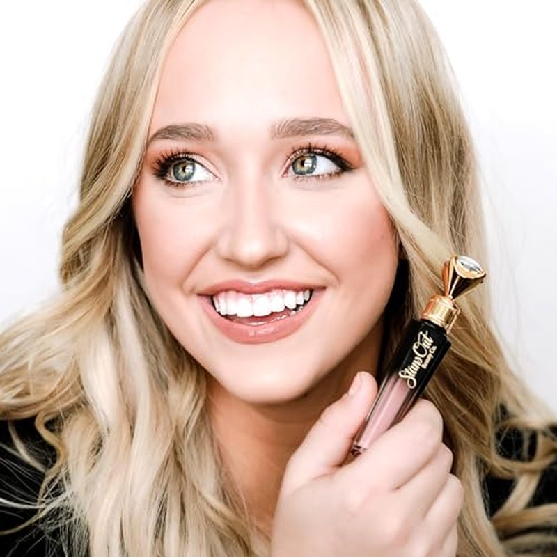 StansOut Diamond Lustre Lip Gloss Bundle - 5 Pack - Fancy Warm, Light, Pink, Sugar, Bare - Vitamin E & Argan Oil Infused - Long-Lasting Lustrous Shine - Hydrating Formula - Portable Elegance