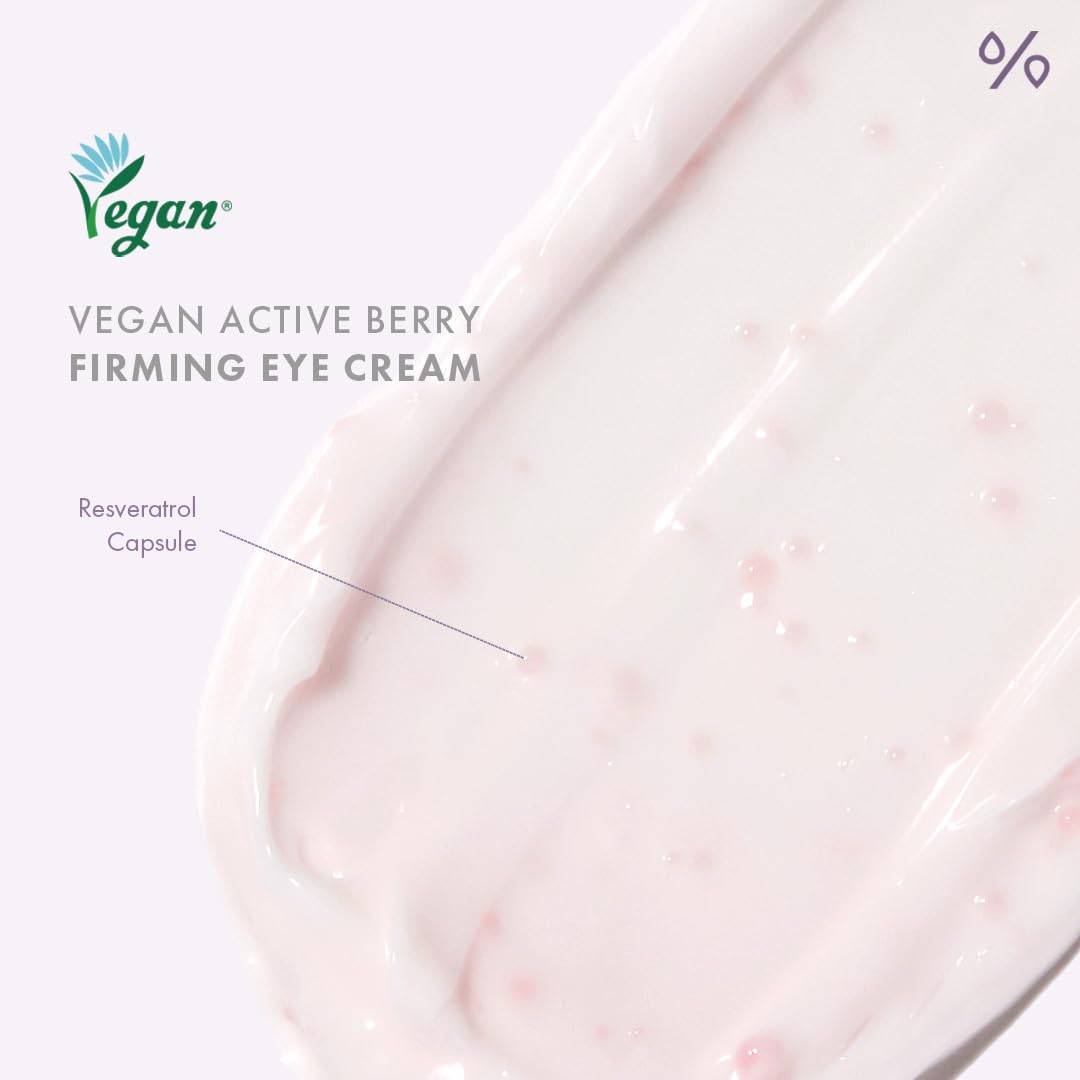 Dr.Ceuracle Vegan Active Berry Firming Eye Cream with Applicator - Hydrating Resveratrol Eye Treatment for Dark Circles and Puffiness, Korean Skincare for Stocking Stuffers (32g / 1.12 oz.)