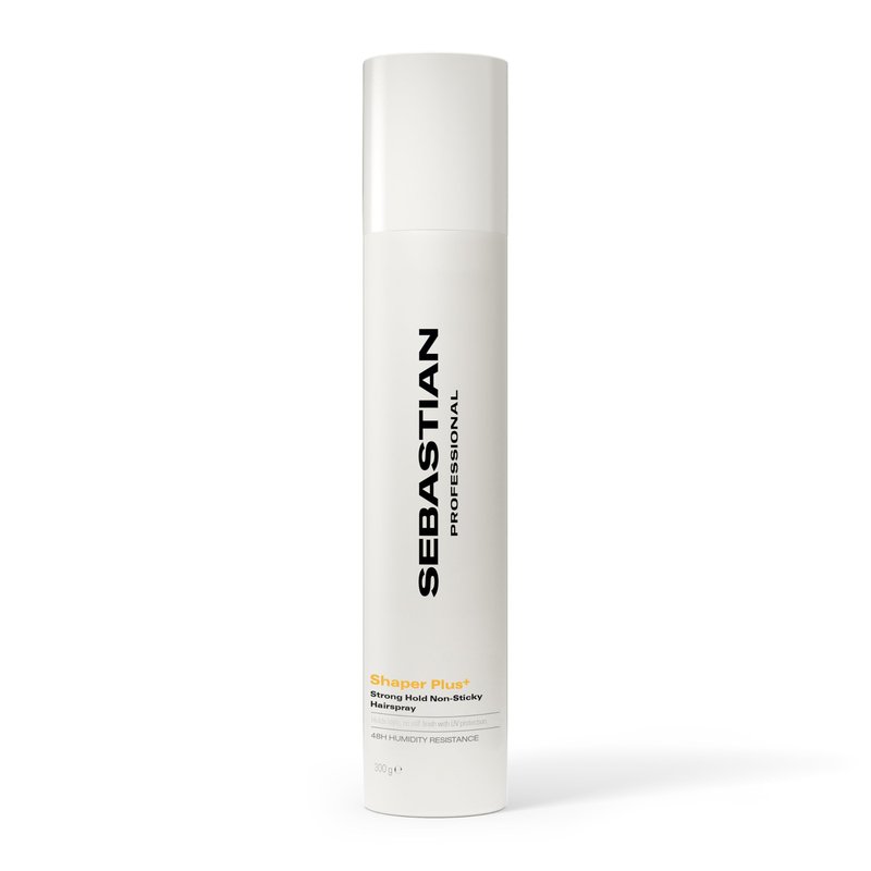 Sebastian Professional Shaper Plus Hairspray, 50% VOC | Humidity Resistant, Extra Hold | 10.6 oz | Packaging May Vary