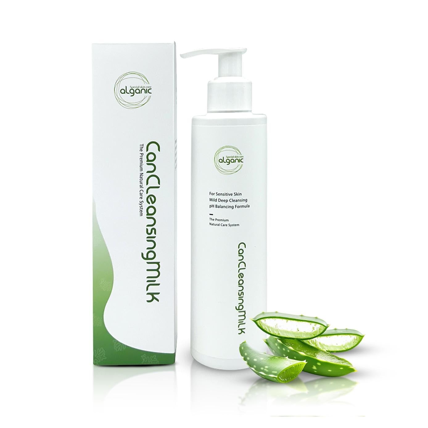 Cleansing Milk for Deep Skin Hydration - Gentle Formula | 8 oz