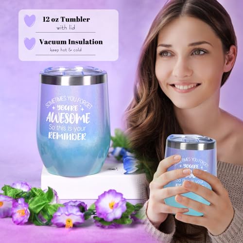 Gifts for Women, Mom, Wife, Girlfriend, Sister, Her- Happy Birthday, Christmas, Valentine's Day, Mothers Day Gifts - Lavender Spa Gift Basket Set Thank You Gifts