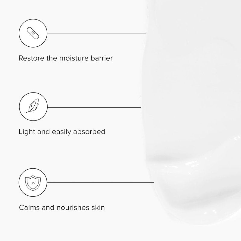 DRMTLGY Soothe & Recovery Face Moisturizer - Fragrance-Free, Oil-Free, Noncomedogenic for Sensitive Skin