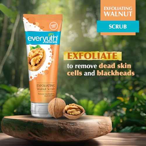 Everyuth Walnut Exfoliating Scrub Nano Multi-vita & Walnut Shell Particles (100g) by Everyuth