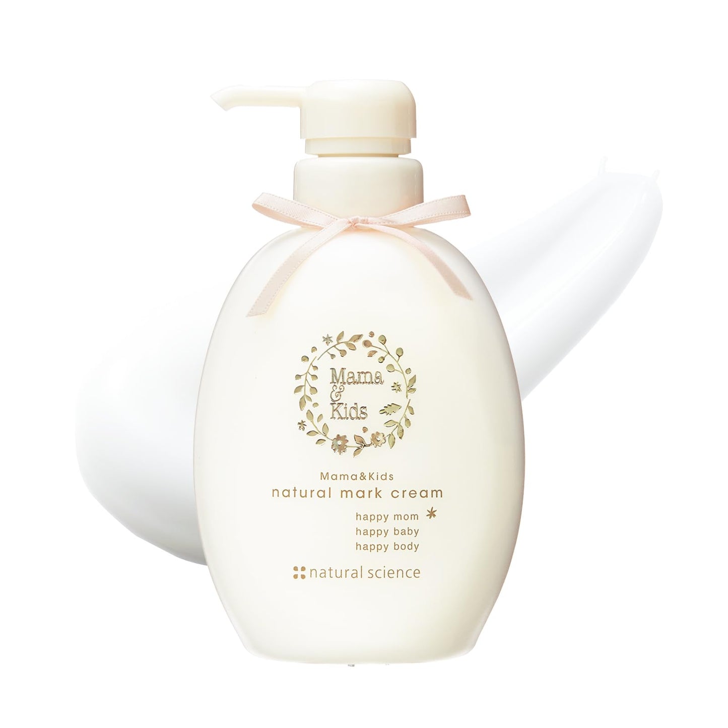Mama&Kids Natural Mark Cream 16.58 oz (470g), Stretch Mark Cream For Pregnancy, A moisture-rich cream, Pregnancy Skin Care