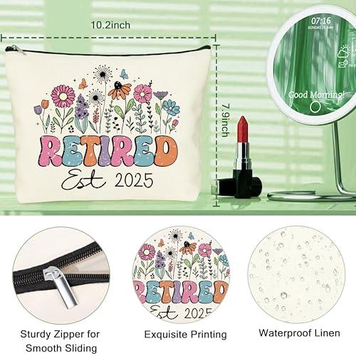 Retirement Gift for Woman, 2025 Cool Retired Gifts for Teacher Nurse Boss Coworker Best Friend, Unique Retirement Gifts for Women, Retired Gift Ideas Christmas Gifts