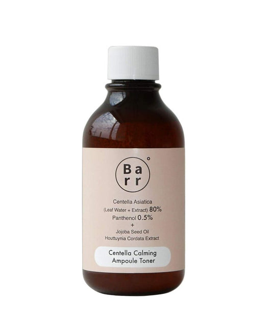 Barr Centella Calming Ampoule Toner, Irritated Skin, dermatological Tested, Anti-Aging Boosting Toner