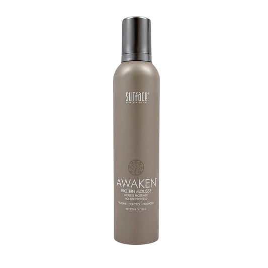 Surface Hair - Awaken Mousse: Color Safe, Volumizing, Firm Hold Hair Mousse to Thicken Hair, Sulfate-Free, Paraben-Free, 8.8 oz