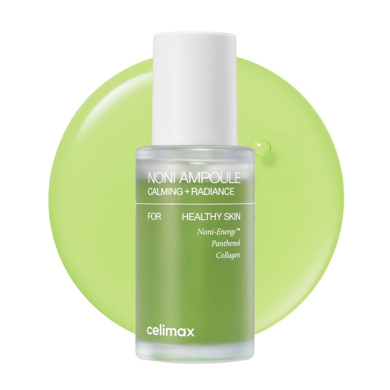 celimax Noni Energy Ampoule 30ml | with Noni Extract, Hydrating, Moisturizing & Soothing Serum for Dark Spots & Fine Lines, Anti Aging, Brightening For Face, Facial Astringent