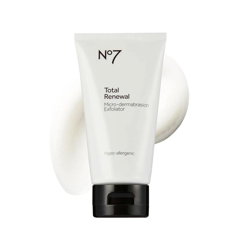 No7 Microdermabrasion Face Scrub - Exfoliating Dark Spot Corrector for Sensitive Skin | Reduces Fine Lines & Evens Skin Tone (2.5 Oz)