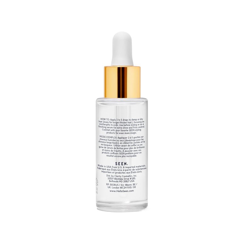 SEEN Magic Serum - Fragrance-Free Anti-Frizz Hair Serum | Non-Comedogenic, Safe for Sensitive & Acne-Prone Skin