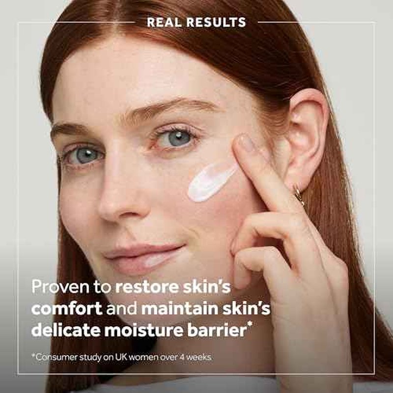 No7 Derm Solutions Hydrating Facial Cleanser - Gentle Cream Face Wash Formulated with Ceramides, Niacinamide & Adaptogens to Help Maintain Skin's Moisture Barrier - For Dry & Sensitive Skin (8 Fl Oz)
