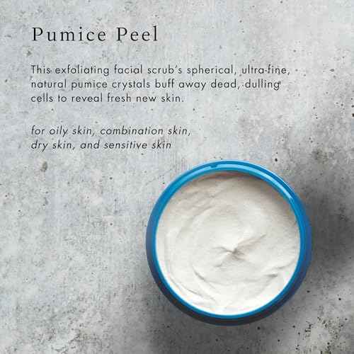 Bioelements Pumice Peel - 2.5 fl oz - Manual Microdermabrasion Treatment for All Skin Types - Exfoliating Facial Scrub - Vegan, Gluten Free - Never Tested on Animals
