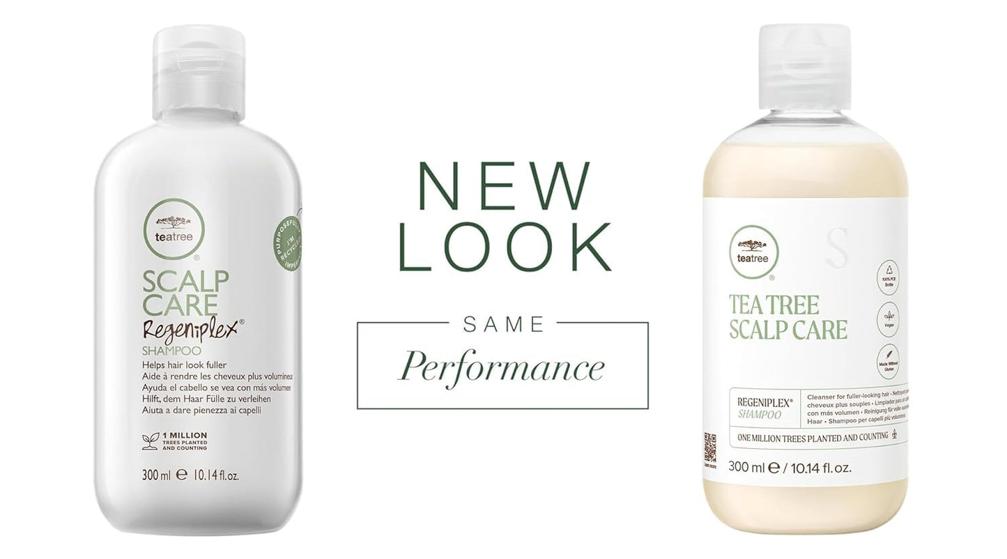 Tea Tree Scalp Care Set - Shampoo & Conditioner for Fine, Thinning Hair | Holiday Gift Idea