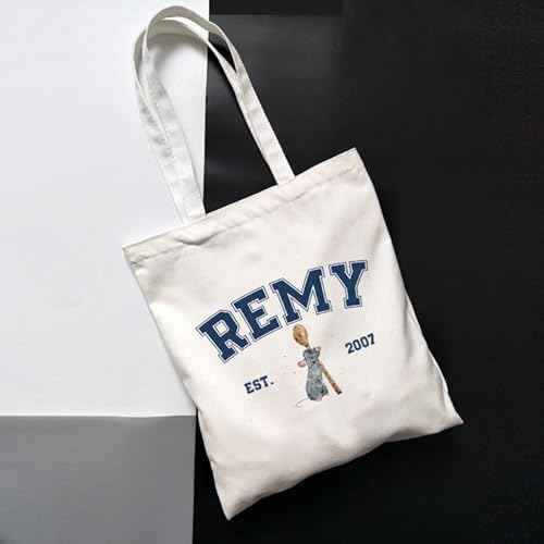 Remy Quote Cosmetic Bag Rat Fans Gift Remy Est. 2007 Zipper Pouch Makeup Bag Mouse Chef Make Up Bag (REMY TOTE)
