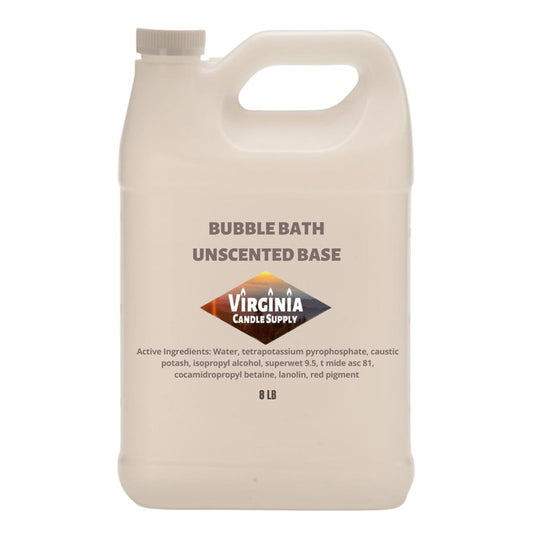 Bubble Bath Unscented Base (1 Gallon Jug) - DIY Make Your Own Bubble Bath at Home - Add Any Fragrance You Desire