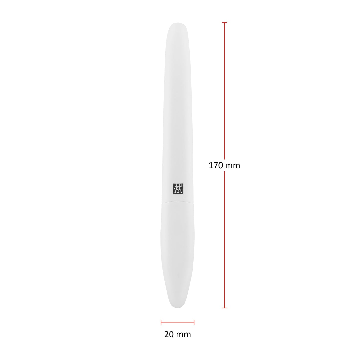 ZWILLING Beauty TWINOX Ceramic Nail File, Double Sided Premium Nail File for Manicure and Pedicure, White