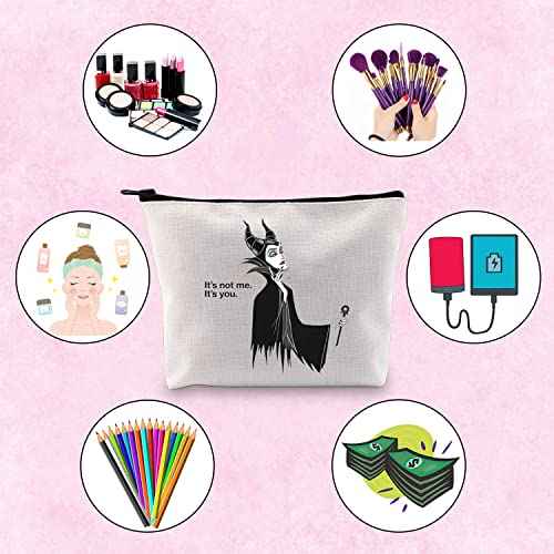 Villains Lover Gift It's Not Me It's You Villains fans Gift Zipper Pouch Makeup Bag (not me you)