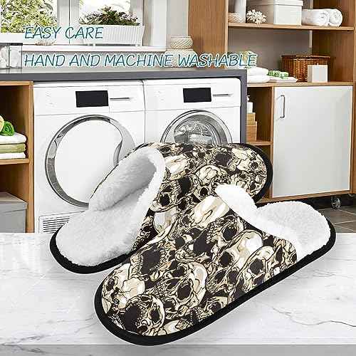 Slippers Soft Memory Foam Non-Slip Indoor House Slippers Home Shoes For Bedroom Hotel Travel Spa