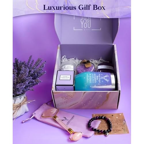 Gifts for Women, Birthday Gifts for Women, Valentine's Day Gift, Birthday Gifts, Lavender Spa Gift Set, Valentines Gifts, Gifts for Girlfriend, Wife Gifts,