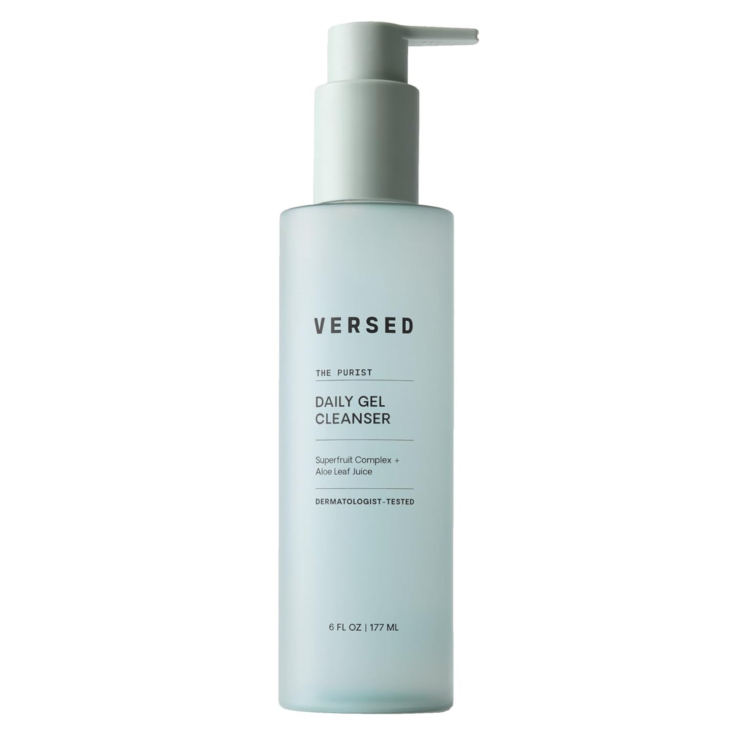 Versed Daily Antioxidant Gentle Face Cleanser - Moisturizing Gel Wash for Sensitive Skin | 6 Fl Oz