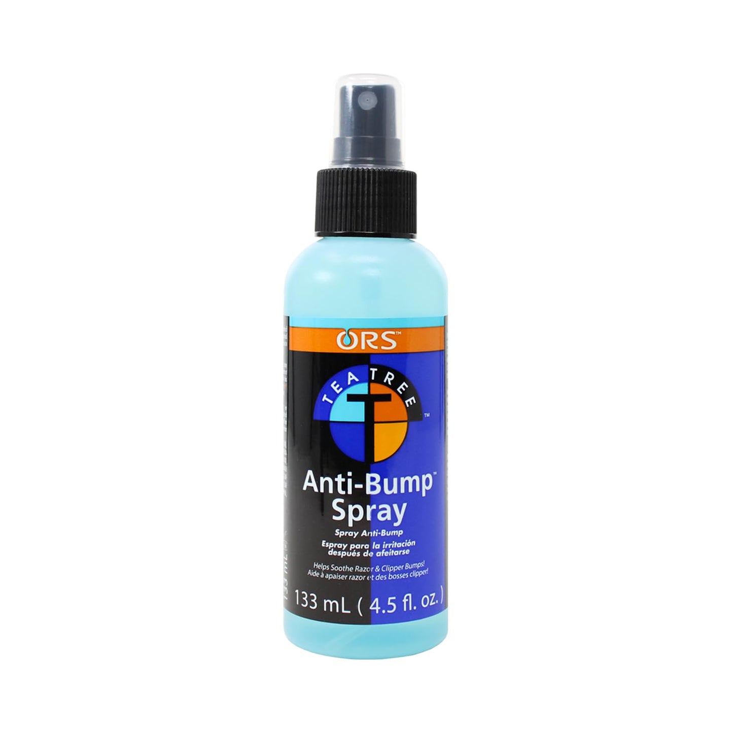 ORS Tea Tree Oil Anti-Bump Spray - Soothing Formula for Ingrown Hairs | 4.5 Ounce (Pack of 3)