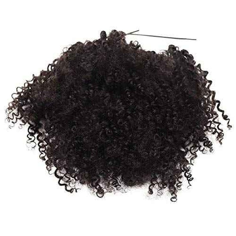 Afro Kinky Curly human hair ponytail extensions Kinky Curly drawstring human hair ponytail hairpieces natural curly clip in ponytail