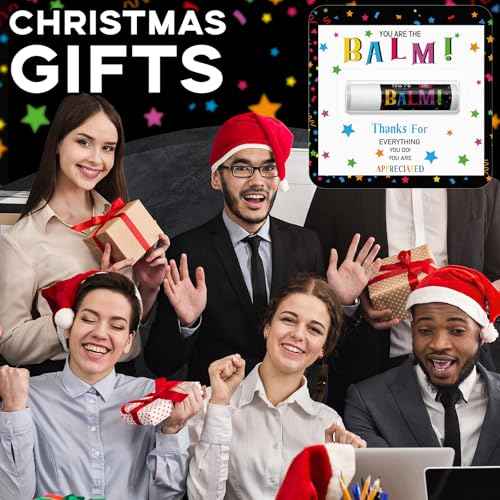 30 Pack Employee Appreciation Gifts Bulk Lip Balms Thank You Gift You're the Balm Appreciation Gift for Team Coworker Thanksgiving Day Christmas Party Favor(You're the Balm,Original Flavor)