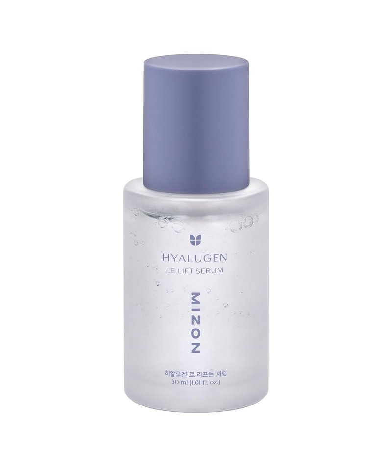 MIZON Hyalugen Le Lift Serum with Hyaluronic Acid and Marine Collagen for Fine Lines Total Face Care Youthful Skin Refreshing Lifting Korean Skincare (1.01 oz)