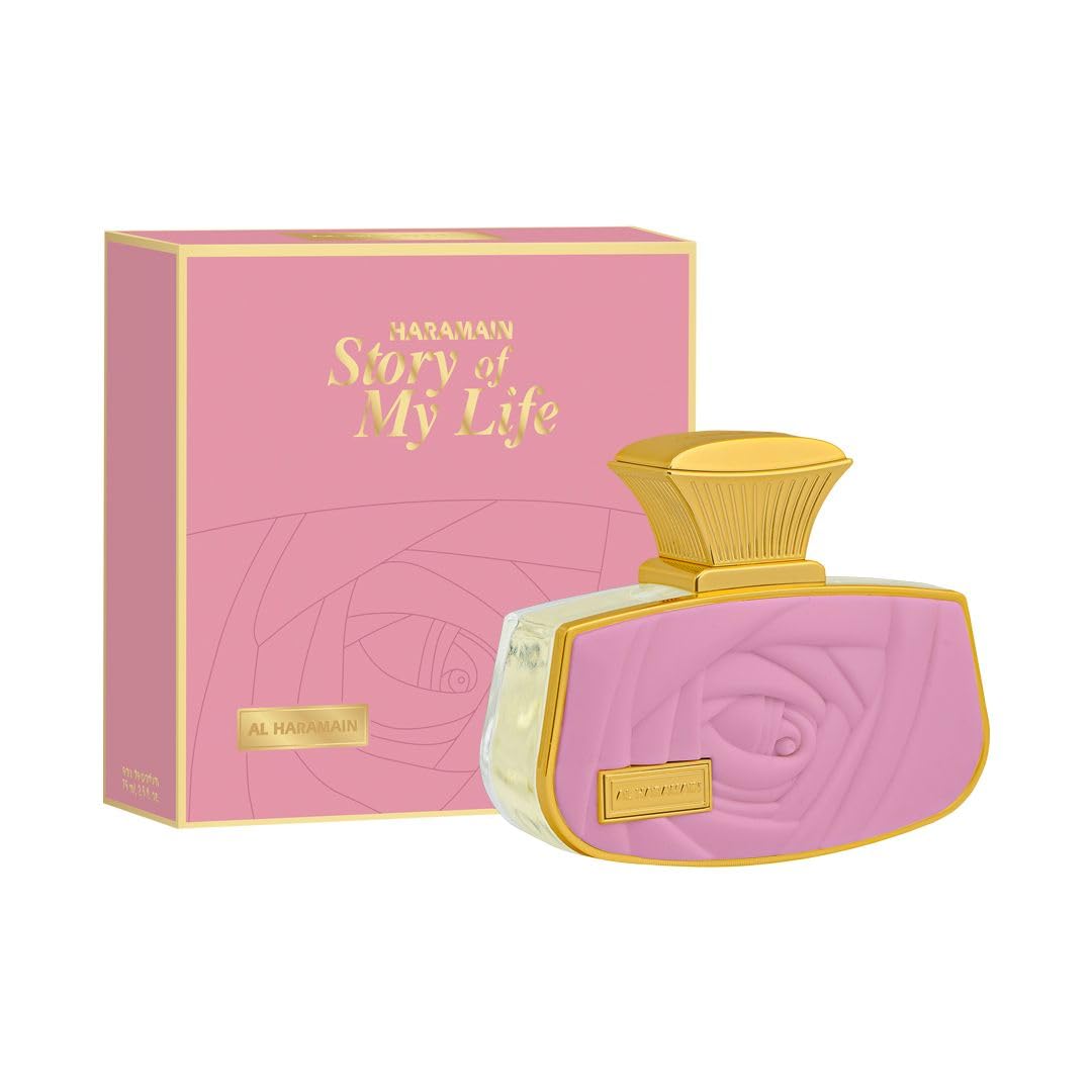 Al Haramain Story of My Life - Arabian Perfume for Women - Long Lasting Perfume for Women - Floral Fragrances - Eau de Parfum for Women - 2.5 oz