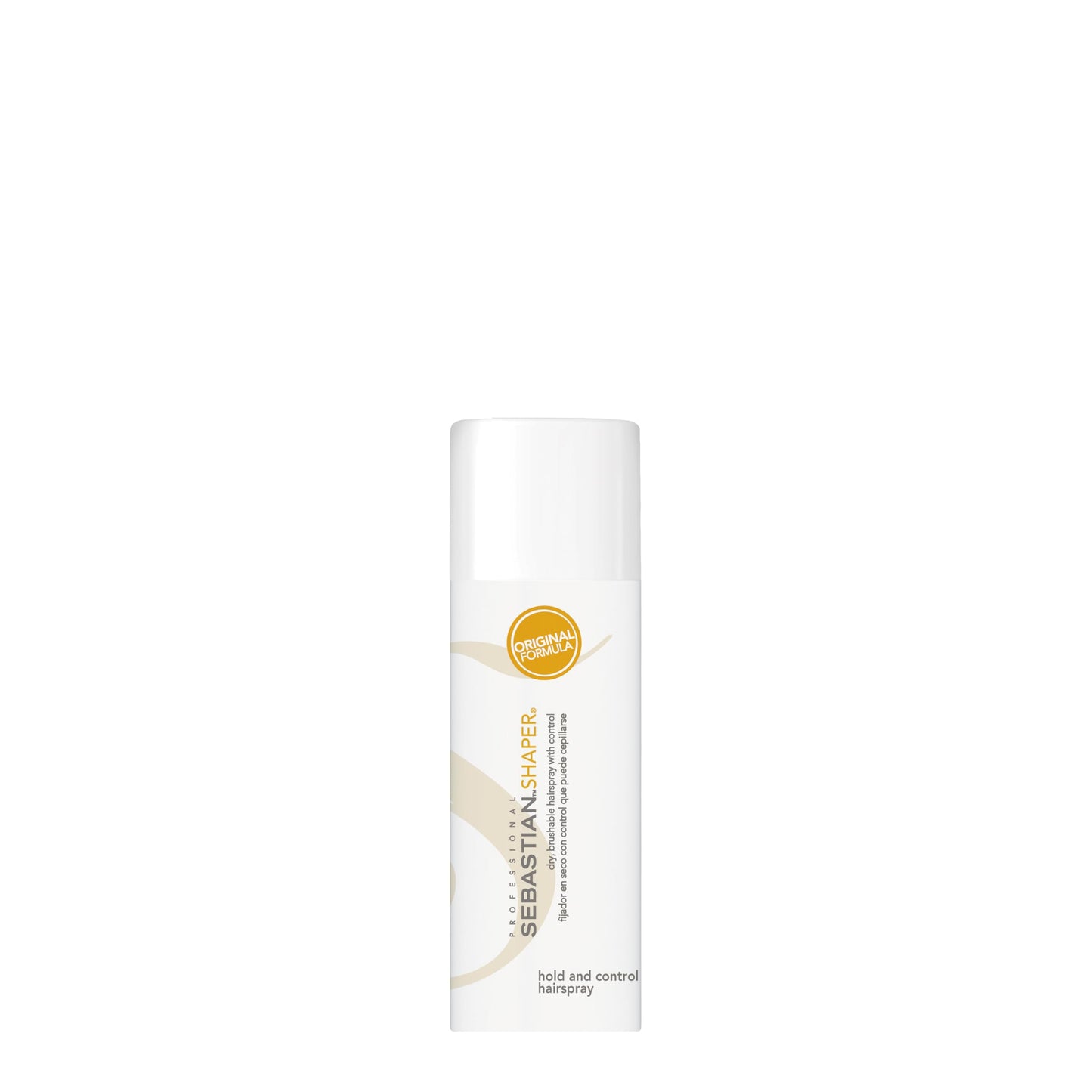 Sebastian Professional Shaper, Classic 80% VOC, Humidity-Resistant, Medium to Strong Hold, 24-Hour Control, Travel Size, Mini Hairspray, 1.5oz