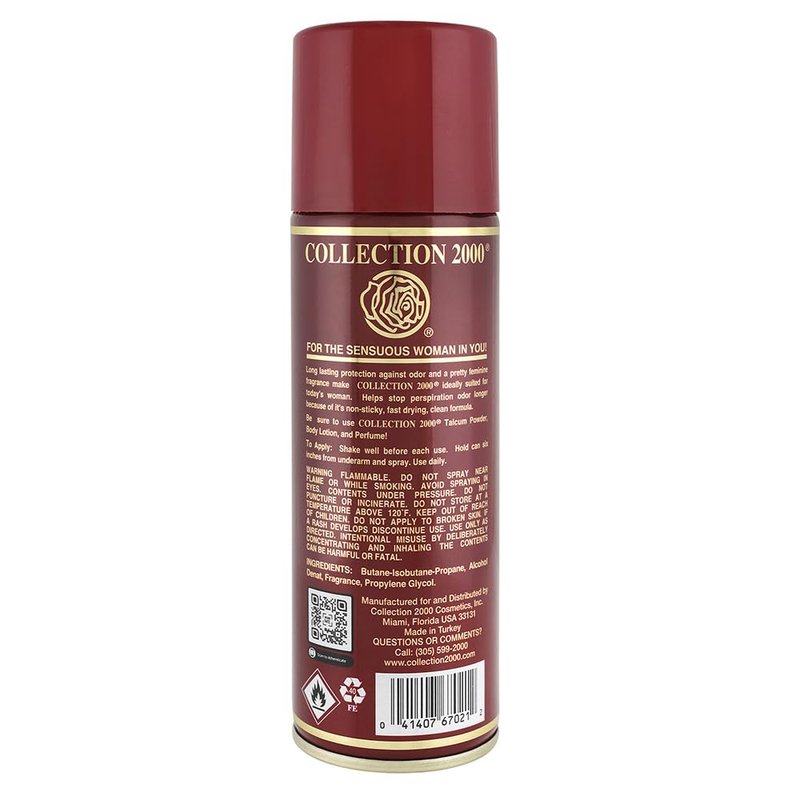 Original Collection 2000 Spray Deodorant for Women 5.5oz-156g (6 Pack)