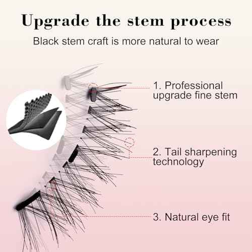 Reusable Magnetic Eyelashes with Applicator Kit - No Glue Needed Natural Look Lashes, Lightweight False Eyelashes for Daily Use & Special Events, 3D Volume Easy Apply