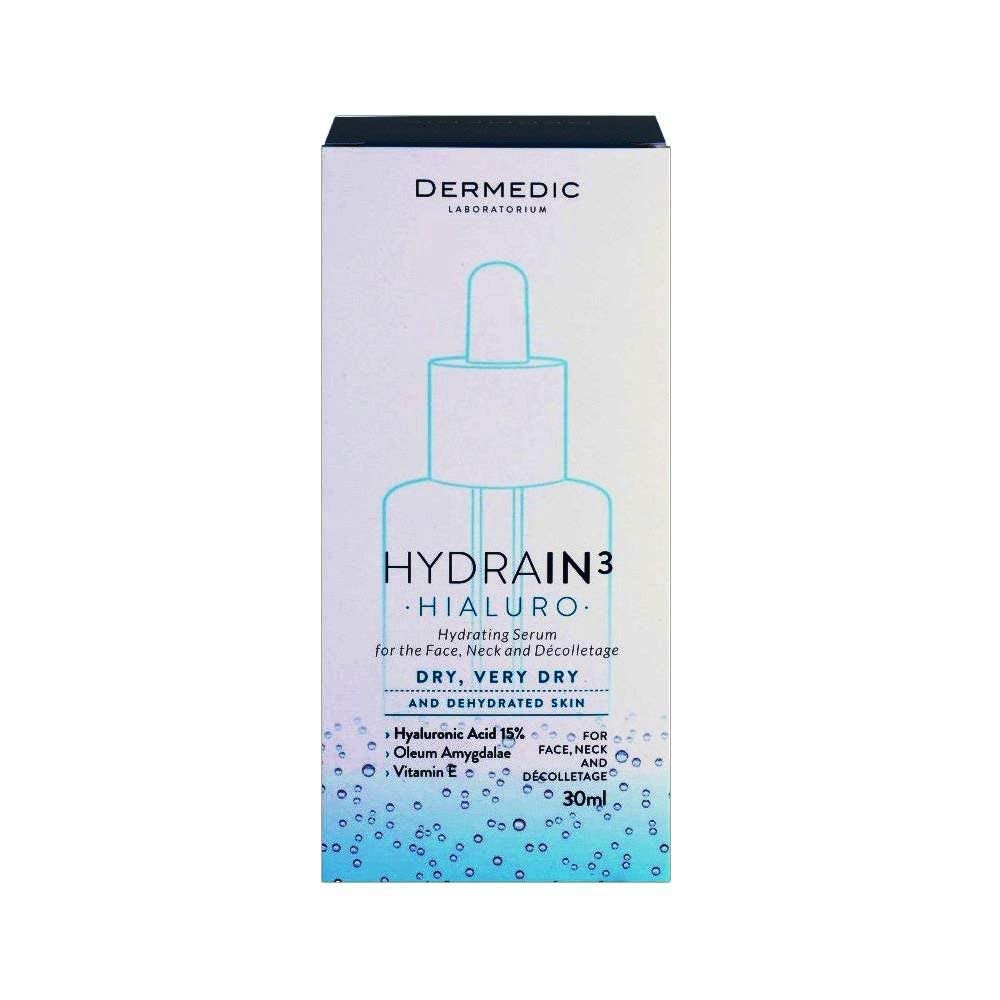 HYDRAIN3 HIALURO hydrating serum for face, neck and decolltage