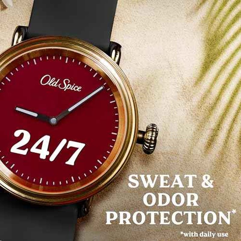 Old Spice Sweat Defense Antiperspirant & Deodorant for Men, 24/7 Ultimate Sweat Protection, Long Lasting Scent, Soft Solid, Fiji with Palm Tree + Coconut Scent, 2.6 oz