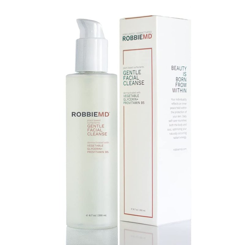 Gentle Facial Cleanser Gel - Plant-Based Surfactants & Provitamin B5 | 6.7 oz (200 ml)