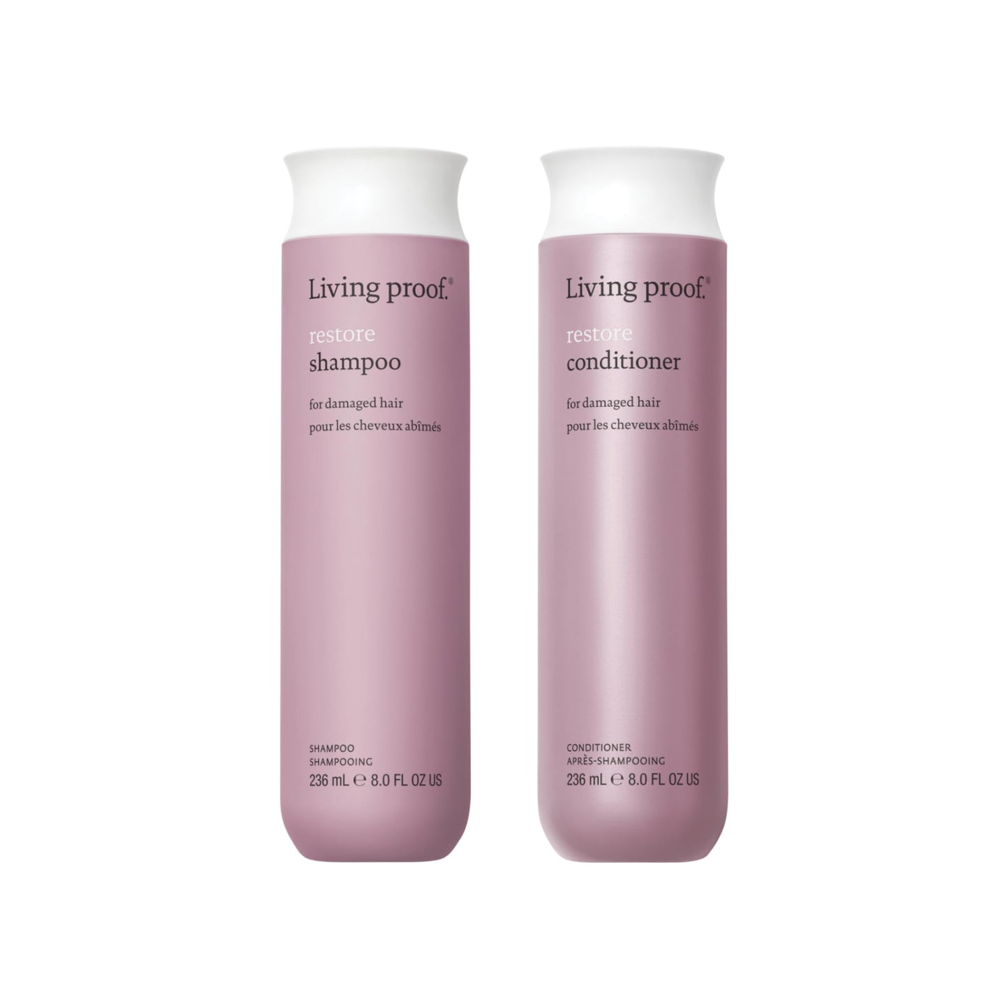 Living proof Restore Shampoo & Conditioner Duo, Repairs & Strengthens, Adds Shine For All Hair Types