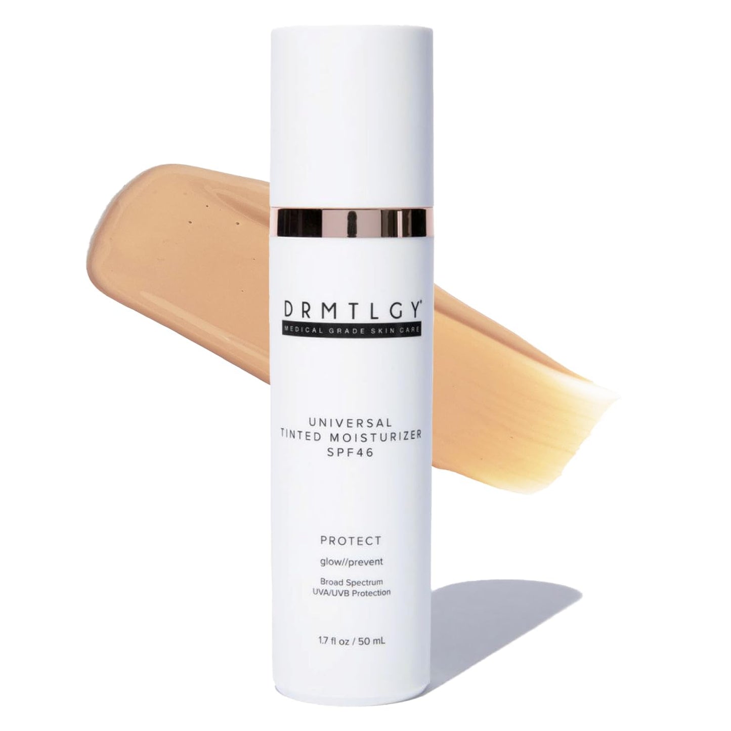 Universal Tinted Moisturizer SPF 46 - Hydrating Sunscreen with Zinc Oxide & Niacinamide | Lightweight Daily Face Cream, 1.7 oz