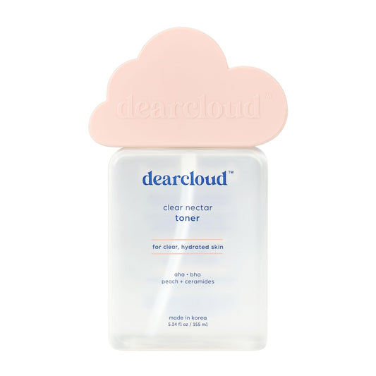 dearcloud Clear Nectar Toner – Exfoliating Korean Toner (5.24 oz)