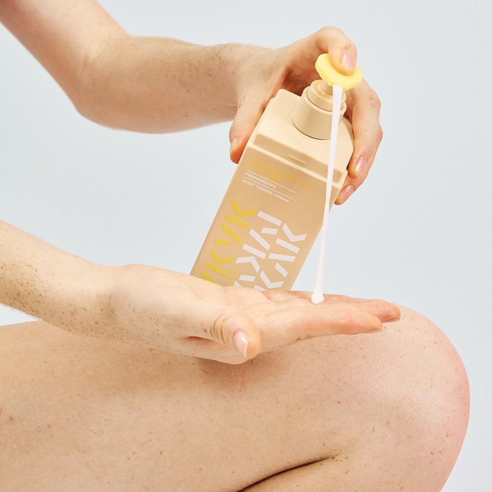IYKYK by Makari Ceramide Collagen + Peptides Body Toning Cream | Smoothing & Firming Body Lotion for Women | Supports Radiance & Supple-Looking Skin | Vegan | Fragrance-Free | Paraben & Sulfate-Free