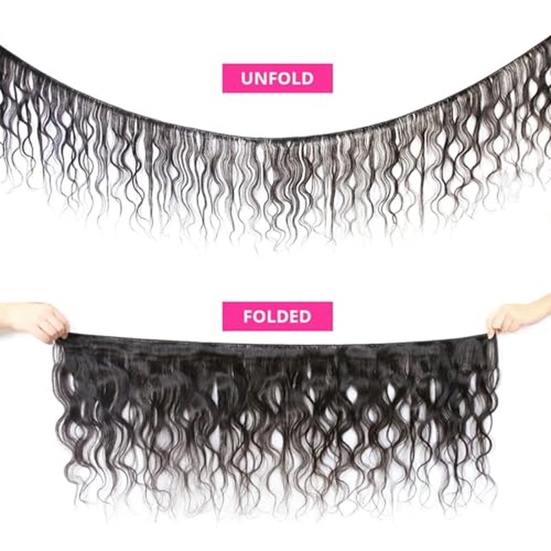 Human Hair Bundles Body Wave 100% Unprocessed Brazilian Virgin Hair Body Wave 3 Bundles Quick Weave Human Hair Extensions for Black Women Natural Black 16 16 16 Inch