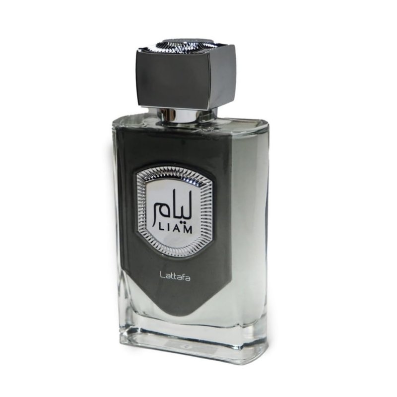 Lattafa Liam Grey Eau de Parfum Spray for Unisex - 3.4 Ounce | Long-Lasting Fragrance