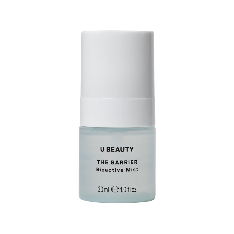 U Beauty BARRIER Bioactive Face Mist with Hyaluronic Acid, Moisturizing & Visible Skin Barrier Repair for a Healthy Glow, Hydrating Facial Mist for All Skin Types, Makeup Setting Spray, Vegan, 30mL