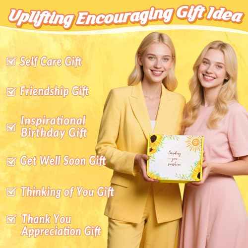 Positive Emotional Support Gifts for Women - Christmas Friendsgiving Best Friend Birthday Gifts, Care Package Gift for Mom Grandma Her Female Girls Sister Wife Besti