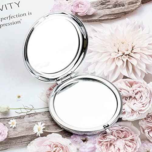 MYOSPARK Daughter in Law Compact Makeup Mirror Bride to Be Wedding Day Keepsake Gift from Mother in Law