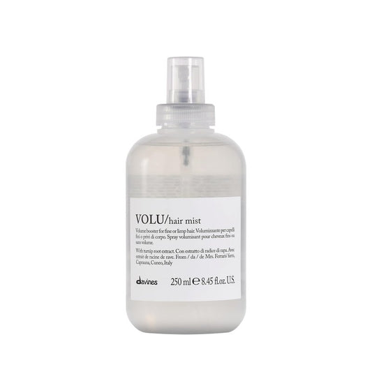 Davines VOLU Mist, Leave-On Root Lifting Spray for Added Volume Suitable for All Hair Types - Weightless Formula Leaves Hair Soft and Shiny with Turnip Root Extract, 8.45 Fl Oz
