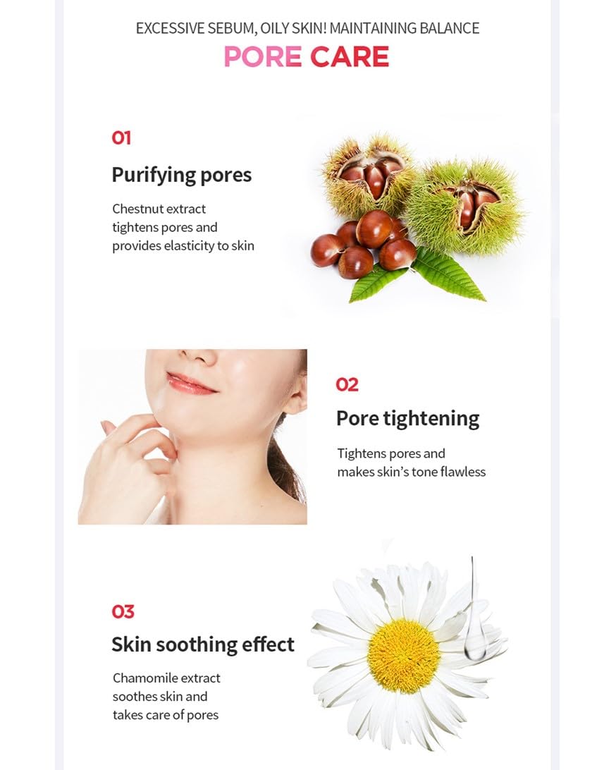 I'M SORRY FOR MY SKIN Jelly Face Mask Korean Skin Care, Fun Hydrating Sheet Masks Set, Holiday Self-Care Gifts for Women, Cute Skincare Stocking Stuffers, Pack of 10 (Dessert Pore Care Mask)