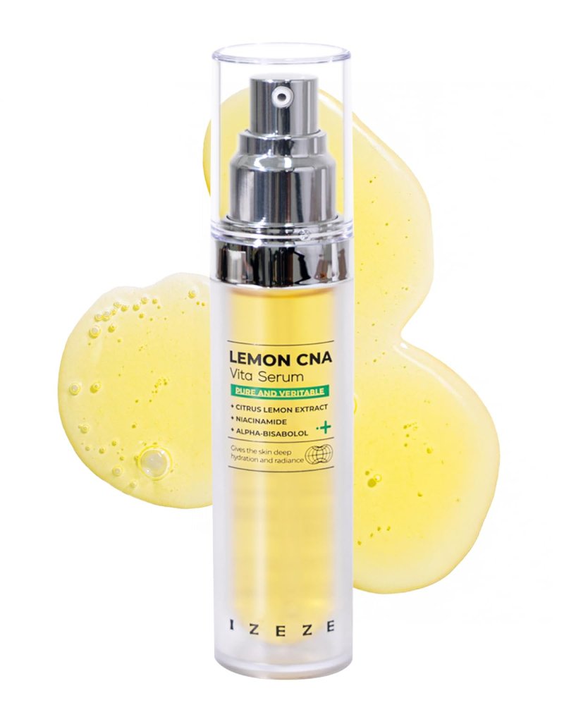 IZEZE Lemon CNA Vita Serum - Dark Spot Correcting Niacinamide & Vitamin C | 1.01 fl. oz, Brightening Korean Skincare
